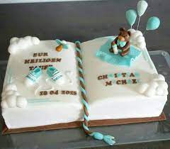 Tauftorte selber verzieren » einfache anleitung für torte zur taufe. Tauftorte Fondant Junge Taufe Kuchen Taufe Kuchen Junge Torte Taufe