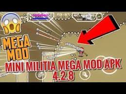 Descargar la última versión de vegetta saw game para android. Mini Militia Mega Mod Apk 4 2 8 Youtube Mini Militia Play Hacks Mini Militia Hack
