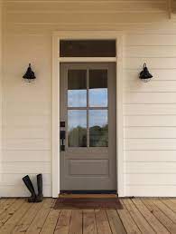 This color is considered to be regal and rich yet fun and funky. Simple But Sophisticated This Door In Elephant Ear Sw 9168 Looks Beautiful Against The Creamy Exterior Of Best Front Doors Painted Front Doors House Exterior