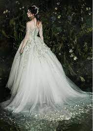 Marvelous Tulle Off The Shoulder Neckline Ball Gown Wedding Dress With Lace Appliques 3 Ball Gown Wedding Dress Wedding Dresses Near Me Colored Wedding Gowns