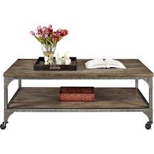 With the lift top extended, the table measures to be 28.2h. Altra Furniture Cecil Coffee Table In Rustic 5076096
