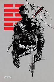 Streets Of Beige Snake Eyes Gi Joe 80s Cartoons Comic Books Art