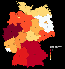 Bundesliga teams in alphabetical order. Teams In Bundesliga 2 Bundesliga And 3 Liga By State Bundesliga