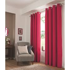 Living velvet top curtain 228 x 228 red : George Home Red Eyelet Curtains Home Garden George At Asda