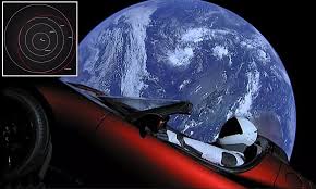 The above live video feed is coming direct from elon musk's 2008 tesla roadster, which is currently somewhere high, high above us. Elon Musk S Tesla Roadster Which He Fired Into Space Has Now Flown Past Mars Spacex Confirms Daily Mail Online