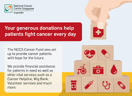Cancer is a devastating disease thankfully, many charities and drug companies will support you financially as you are getting well. Profile Giving Sg