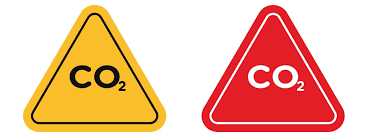 CO2 exposure risk warning indicating potential danger from carbon dioxide  47626731 Vector Art at Vecteezy