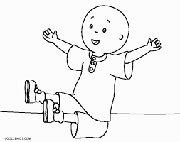Download and print for free. Free Printable Caillou Coloring Pages For Kids