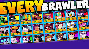 Brawl stars es el quinto videojuego para móviles desarrollado por la compañía finlandesa supercell, los creadores del famoso ¡clash royale! Playing Every Brawler In Brawl Stars In One Video Youtube