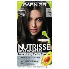 Available in eleven colors including red, rose gold, pastel mint and blue, your hair experimenting options are endless. Garnier Nutrisse Ultra Coverage Hair Color Deep Soft Black Black Sesame 200 Walgreens