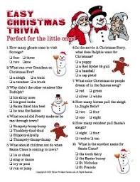 Easy Christmas Trivia For Kids Christmas Trivia Christmas Trivia For Kids Printable Christmas Games