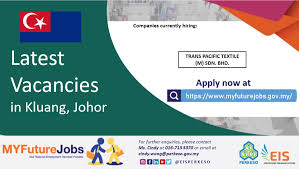 Jawatan kosong 2019 terkini ok? Employment Insurance System Ø¹Ù„Ù‰ ØªÙˆÙŠØªØ± Info Jawatan Kosong Terkini Di Kluang Johor Dengan Kerjasama Majikan 1 Trans Pacific Textile M Sdn Bhd Permohonan Boleh Dibuat Melalui Portal Myfuturejobs Di Https T Co 0dibl1kxc6 Tarikh Tutup