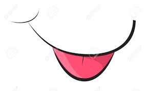 かわいい舌笑顔ベクトル シンボル アイコン デザイン。白い背景に分離された美しいイラストのイラスト素材・ベクター Image 66669010