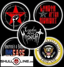 Maybe you would like to learn more about one of these? London After Midnight Button Set 5 Pin Other Merchandise Skullline