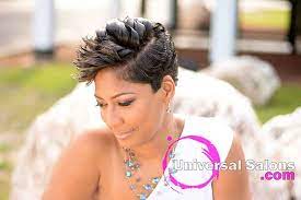 Cute mohawk black women hairstyles and hair cut ideas: Fierce Short Curly Mohawk Hairstyle For Black Women You Will Love