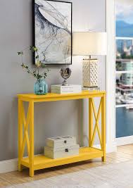 Pin By Grace Mcshane On Yellow House In 2020 Convenience Concepts Console Table Table