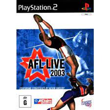 From bone crunching tackles to freak goals and huge grabs, afl live 2003 will have your heart pounding as you play in front of a packed screaming grandstand. Afl Live 2003 Pre Owned Ps2 The Gamesmen