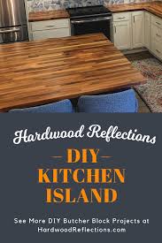 Coming up with an inspirational design special for you who always have a lot of work in. Diy Kitchen Island Concepts And Designs Hardwood Reflections