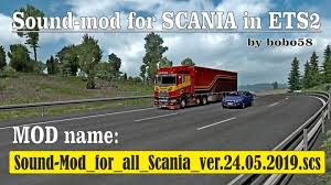 Ets2 Sound Mod For Scania In 1 34 X Download Engineering Trucks Mod