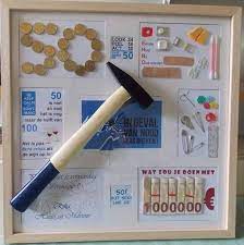 Een Origineel Cadeau Voor Een Vriendin Die 50 Wordt Verjaardagsgeld Geschenken Geschenk Geld Verjaardag Cadeau Knutselen