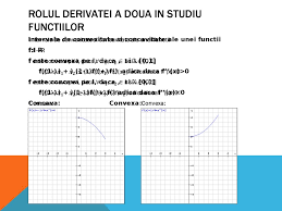Punctul de maxim sau de minim se numeste punct de extrem pentru functia pe. Grafice Ale Functiilor Si Rolul Derivatelor Prezentaciya Onlajn