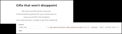 You can add a free shipping rate that applies only to certain products. Shopify Discount Codes Zaius Help Center