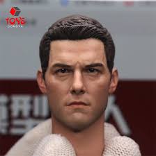 Scala 1/6 Henry Cavill Tom Cruise Michael Keaton testa a stella maschile  scolpire intaglio per corpo Action Figure maschile da 12 pollici