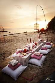 63 Fun Picnic Wedding Ideas In Different Styles Beach Dinner Picnic Wedding Bohemian Beach Wedding
