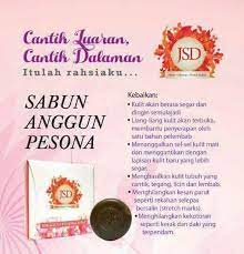 Membantu menegangkan kulit & memecahkan lemak menghilangkan bau badan menghasilkan kulit tubuh yang cantik, licin & lembab.perhatian : Anggun Pesona Soap Jsd Home Facebook