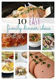 Creamy garlic parmesan chicken breasts﻿ with mushrooms. 10 Easy Family Dinners Sharethetable Easy Family Dinners Family Dinner Recipes