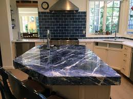 In 2019 nearly 50% of our. Lapis Island Kitchen Brekhus Tile Stone Inc Resin Countertops Blue Subway Tile Kitchen Projects