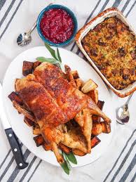 The holidays seem to be when my kids (and myself!) eat the least healthy foods. Roast Duck And Vegetables Caroline S Cooking