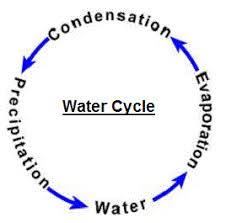Water Cycle Diagram Water Cycle Simple Diagram Cycle Of