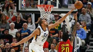 Rudy gobert match winning block in clippers vs jazz game 1. Rudy Gobert Posts 25 Points 13 Boards In Jazz Win Over Hawks Sportsnet Ca