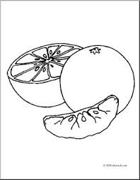 Fruit coloring pages happy fruit coloring pages 20 a apple watermelon strawberry banana. Clip Art Fruit Realistic Oranges Coloring Page I Abcteach Com Abcteach