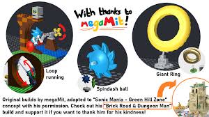 A sonic mania (sm) work in progress in the zones category, submitted by rob1986morrison. Lego Ideas Sonic Mania Green Hill Zone