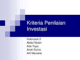 Kumpulan contoh metode penelitian kualitatif, kuantitatif, deskriptif, karya ilmiah dan lain sebagainya beserta penjelasannya. Contoh Soal Metode Penilaian Investasi