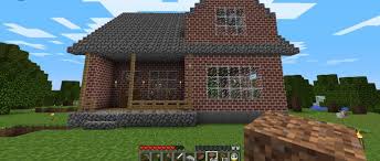 Brick house is based on a vision of a house that is alive and can breathe. A Brick House I Built Minecraft