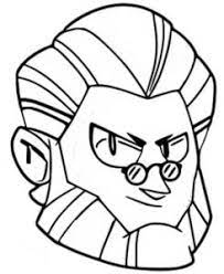 Kleurplaat lunar sprout brawl stars; Byron Of Brawl Stars Coloring Pages Print For Free
