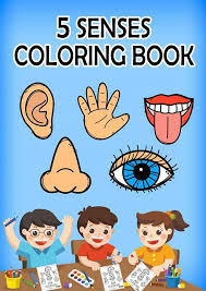 5 senses for kids touch hand coloring page. Kiddy Zones Colouring Page On Senses Facebook