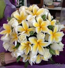 Wedding Rose Plumeria Bridal Bouquet Kui I Florist Llc Hilo Hawaii Kuiandiflorist Com Kuiandi Florist Plumeria Flowers Ramos De Novia Ramos Novios