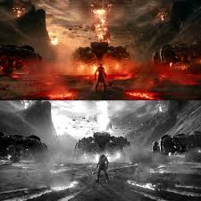 The justice league assembles in the snyder cut in a new image from zack snyder's justice league. The Top Is The Theatrical Release Of Justice League The Bottom Is The Snydercut Of Justice League They Literally Repl Darkseid Justice League Picture Video
