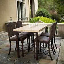 Counter Height Patio Table Wayfair Outdoor Furniture Sets Patio Table Counter Height Dining Sets