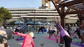 Poolside Yoga