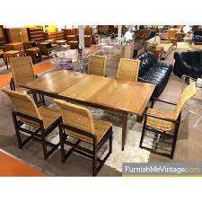 All your favorite décor items from the best danish and modern designers, from credenzas to lounge chairs, from sculptural lamps and coffee tables. Walnut And Mahogany Expanding Mid Century Modern Dining Table