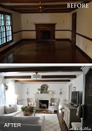 Look through living room pictures in different colors and. Before And After Great Living Room Renovation Ideas Hative