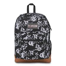 Black And White Striped Backpack Target Trans By Jansport 12 5 Meadow Backpack Aloha Floral Black Jansport Backpacks Black Jansport Backpacks