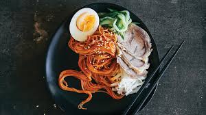 Maybe you would like to learn more about one of these? Spicy Cold Buckwheat Noodles Healthy Korean Recipes Sbs Food