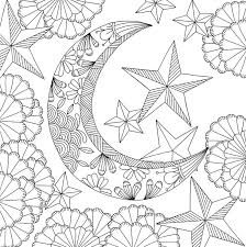 The moon and the sun coloring page. Mandala Sun And Moon Coloring Pages For Adults Novocom Top