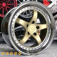 Details About Xxr 565 18x8 5 35 Gold Pvd Lip Rims Wheels 5x114 3 18 Subaru Wrx Impreza 08 Sti